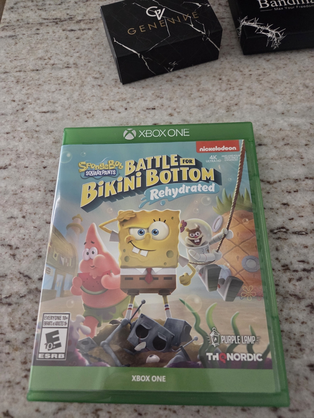 Xbox One SpongeBob SquarePants: Battle for Bikini Bottom Rehydrated - Green Case